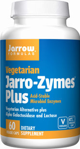 Jarrozymes plus Spijsverteringsenzymen 60 Capsules JARROW FORMELS